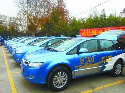 南京推動綠色出行 江南純電動出租汽車引領行業轉型
